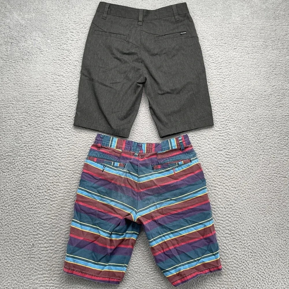 Chino Shorts Lot 2 Men 28 Volcom Modern Amusement Preppy Golf Skate‎ Surf Travel